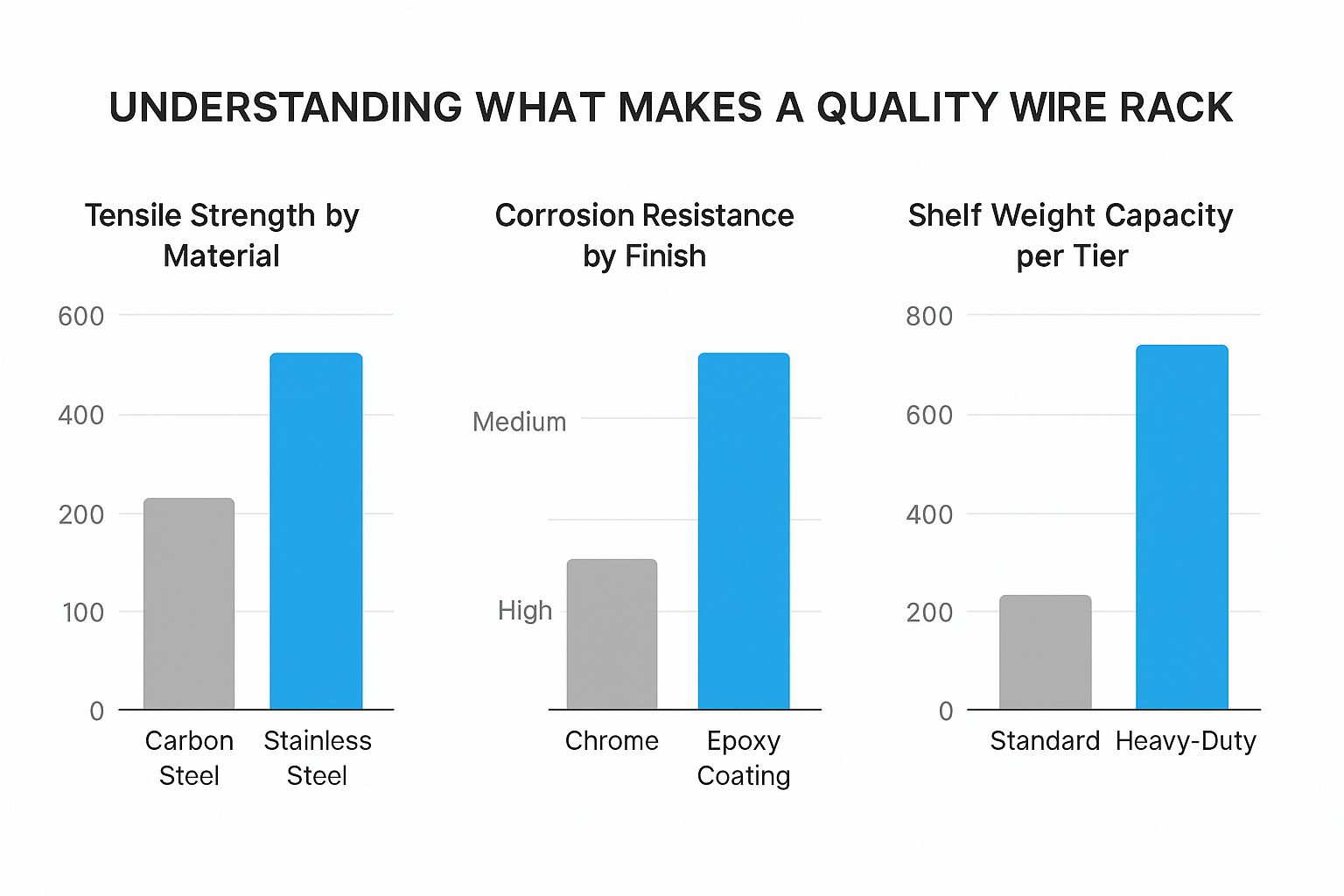 Wired Rack Measurements Your Guide to Durable Wire Shelving Racks - TEMA Solutions Limited