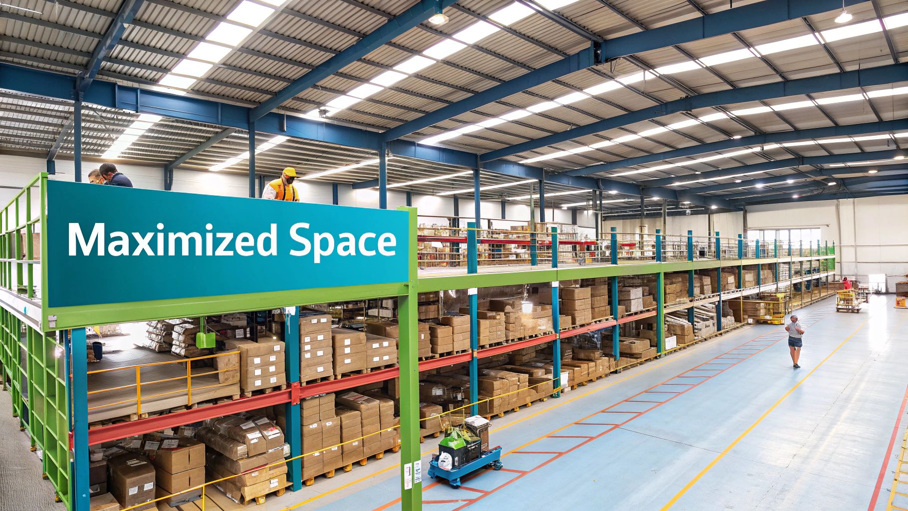 Warehouse Mezzanine Flooring: Maximize Space & Efficiency 2 Image