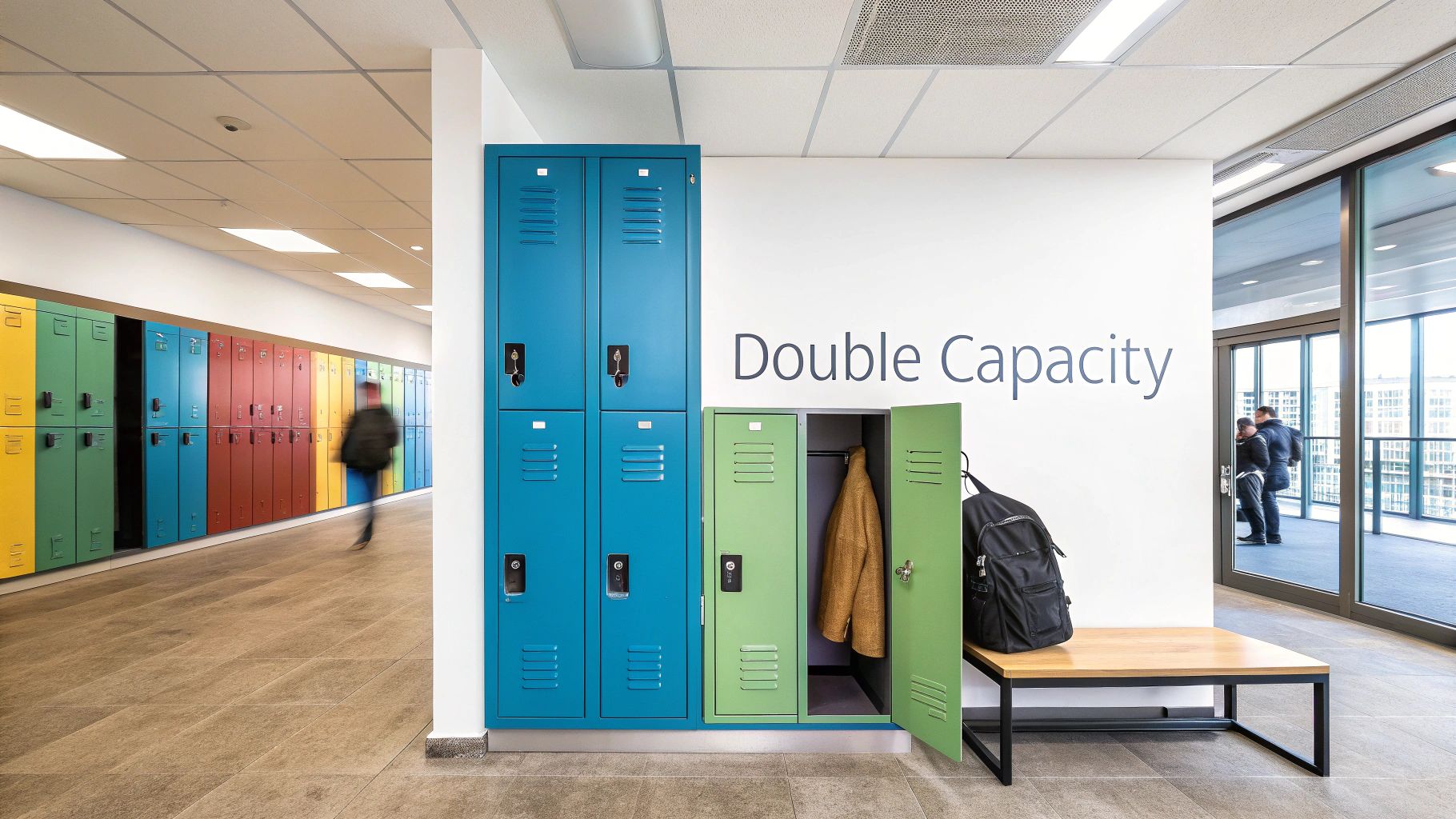 A Complete Guide to Double Door Lockers - TEMA Solutions Limited