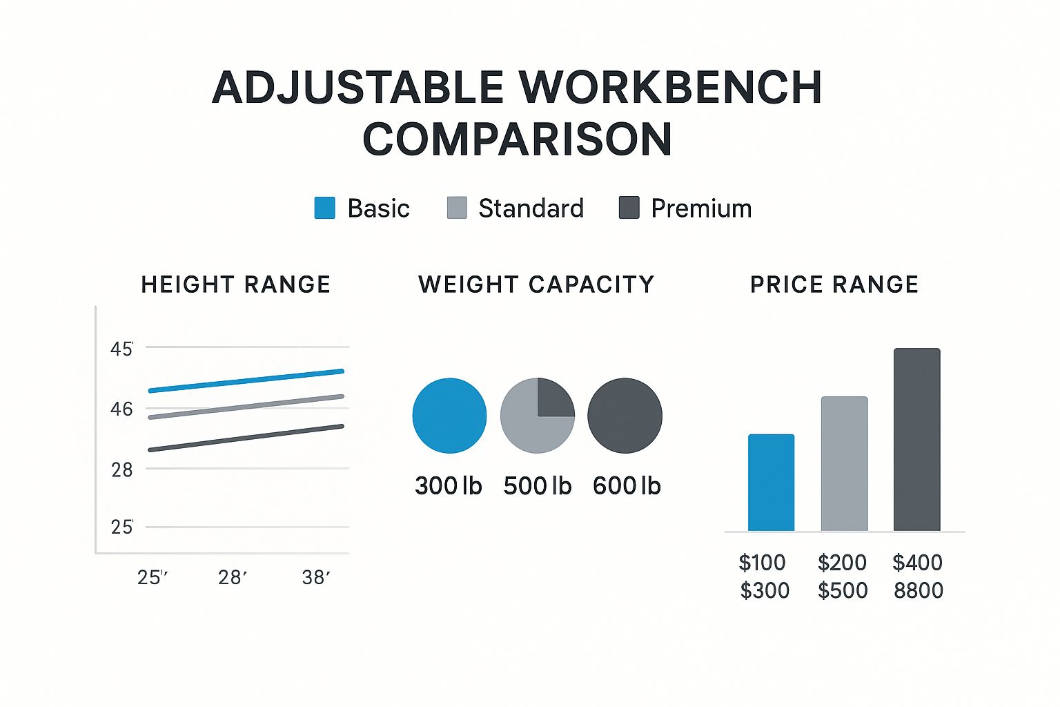 Your Guide to an Adjustable Height Workbench 3 Image