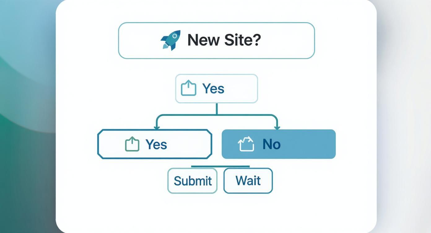 Infographic about web submission to search engine