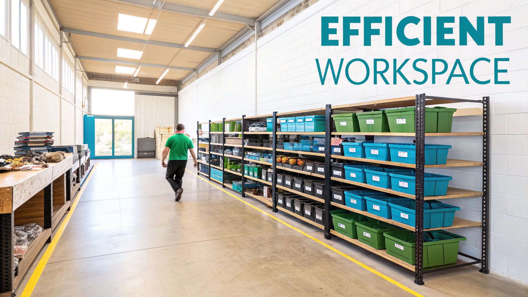 A Guide to Industrial Wire Racking Shelves - TEMA Solutions Limited