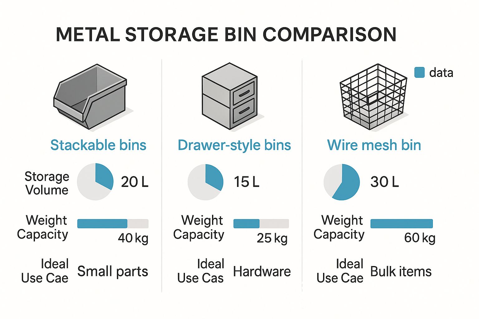 A Guide to Metal Storage Bins for Organisation - TEMA Solutions Limited
