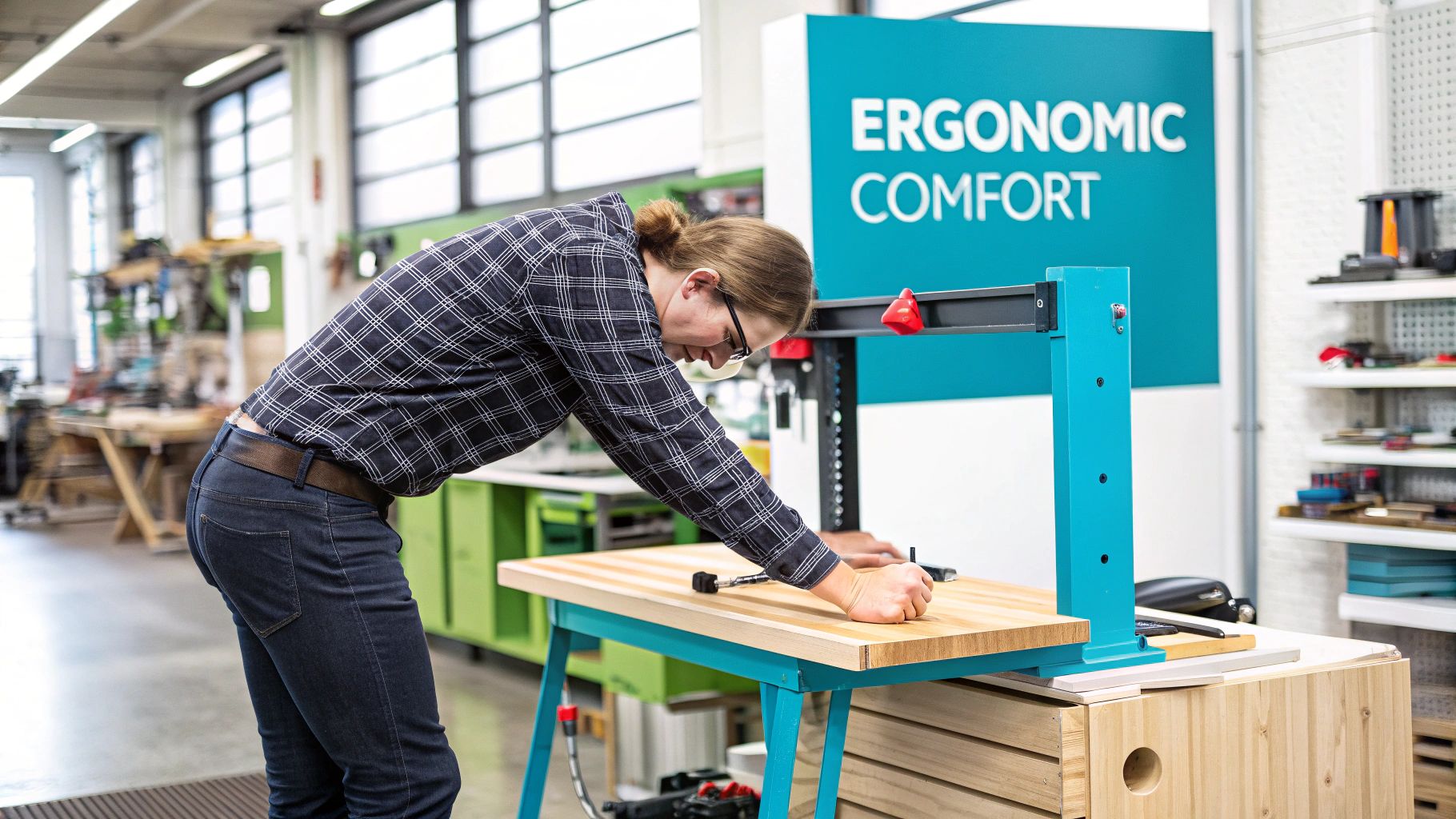 Your Guide to an Adjustable Height Workbench 2 Image