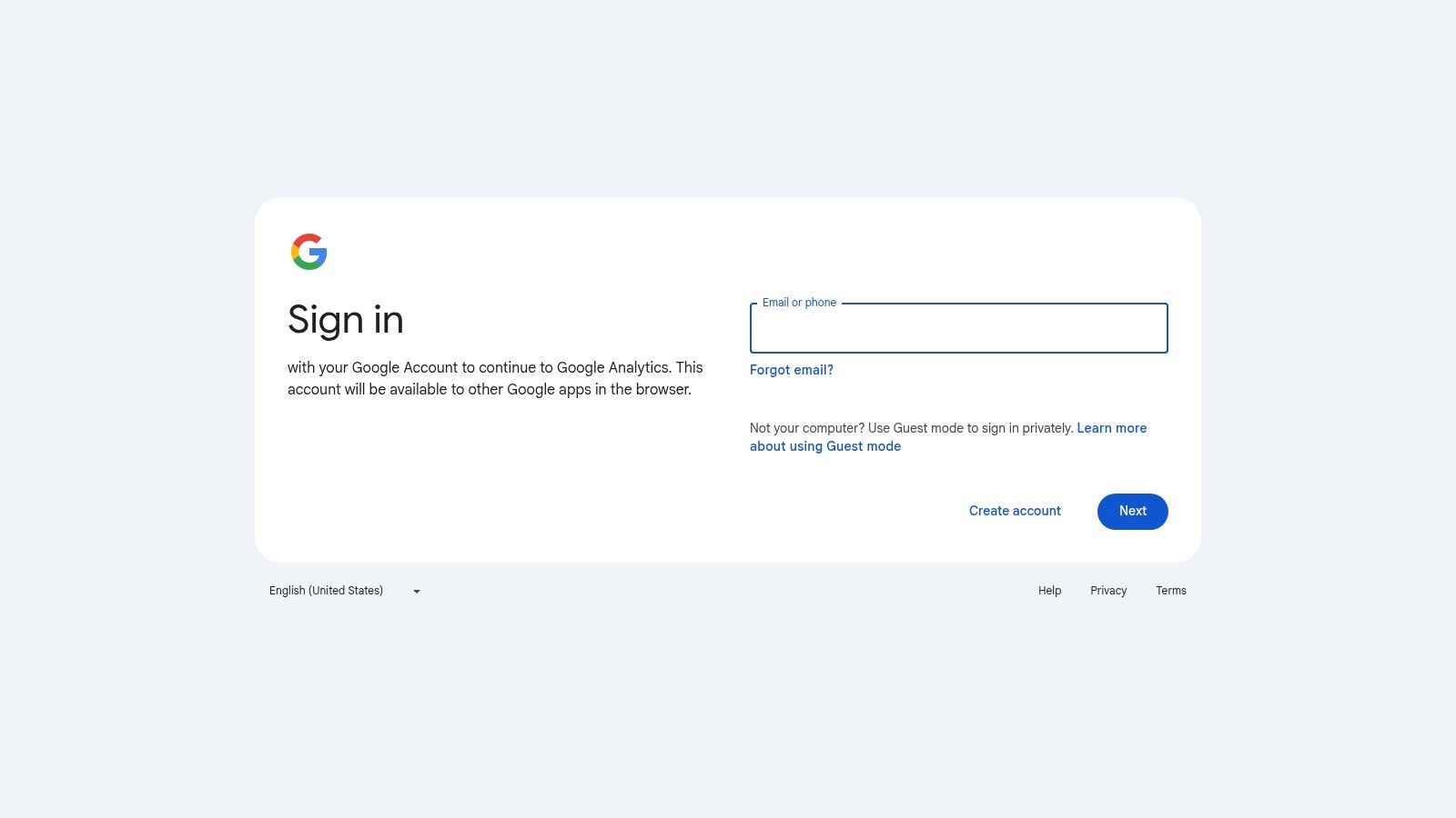 Google Analytics Intelligence