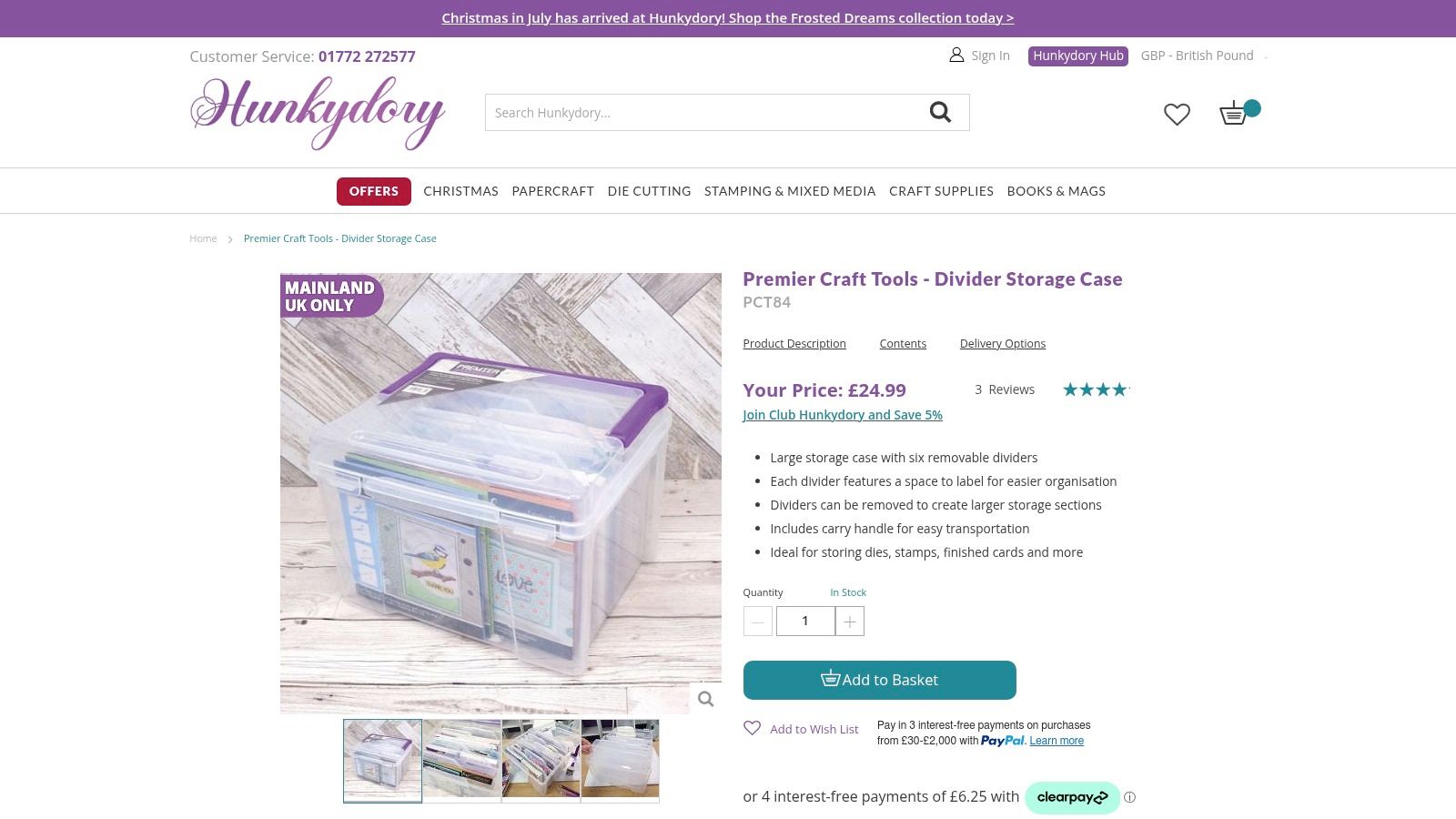 12 Best Divider Storage Boxes for Workshops in 2025 5 Hunkydory Crafts