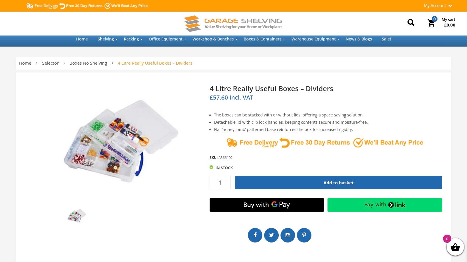 12 Best Divider Storage Boxes for Workshops in 2025 8 Garage Shelving