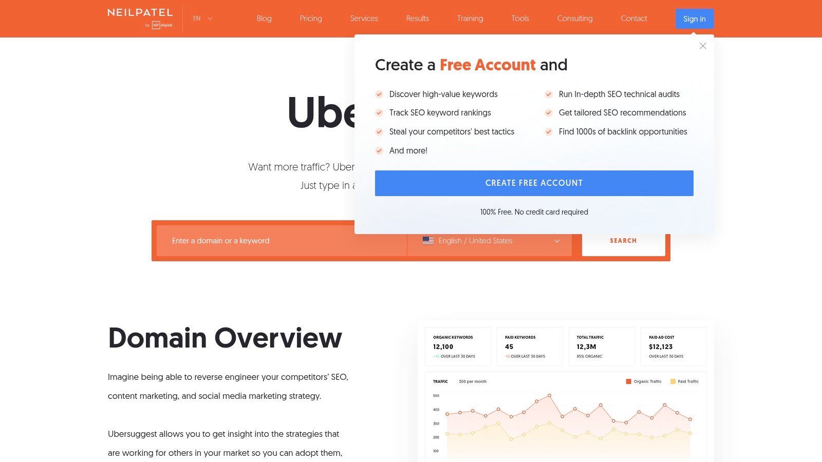 Ubersuggest