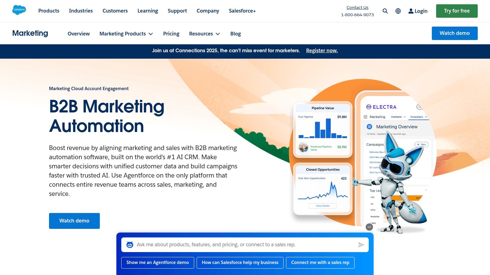 Salesforce Pardot ROI Calculator