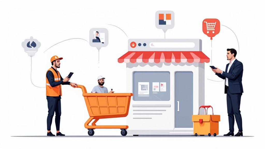 Pit crew analogy for ecommerce managed services