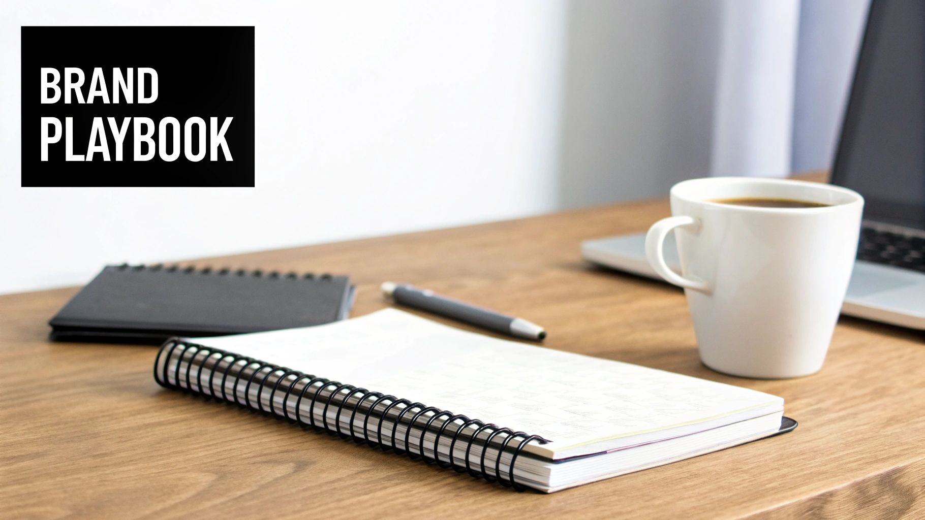 A designer reviewing color swatches and typography on a screen, representing the creation of branding guidelines.