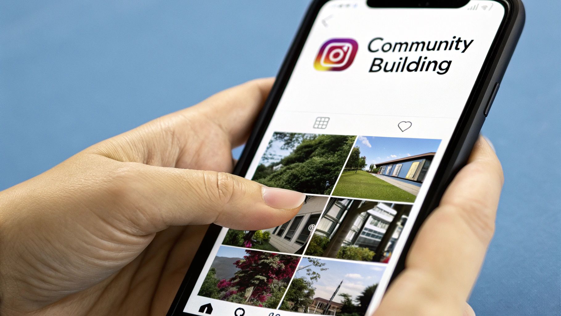 People interacting and engaging with each other's content on a social media feed, with likes, comments, and shares.