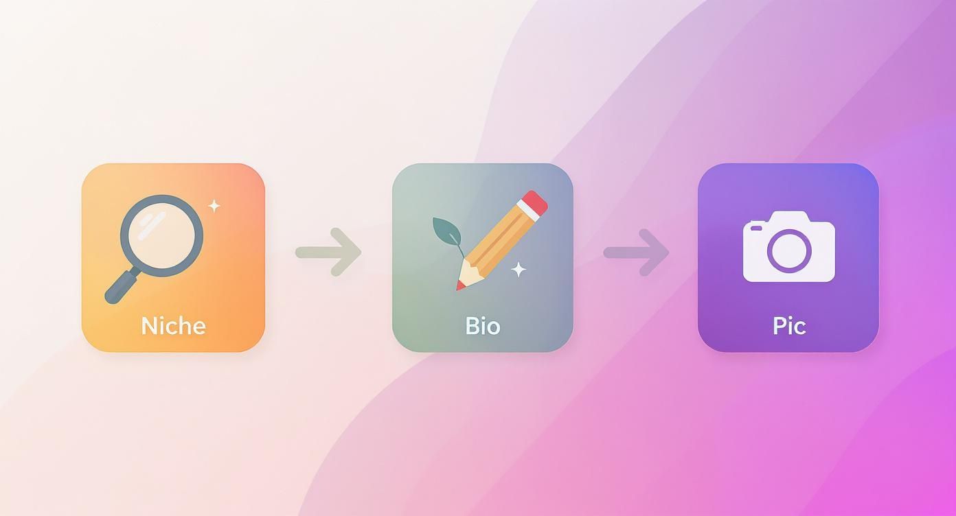 Infographic about how i get 1000 followers on instagram