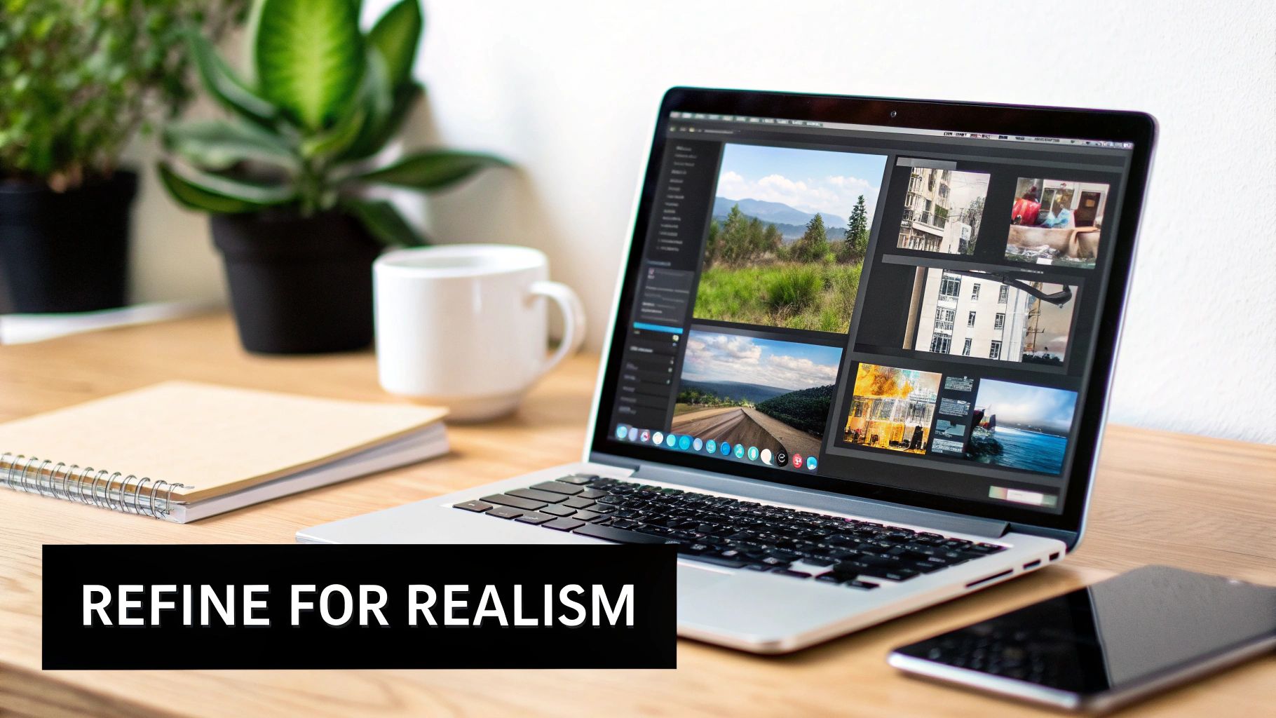 A high-quality, professional face swap example showing seamless blending of skin tones and lighting.