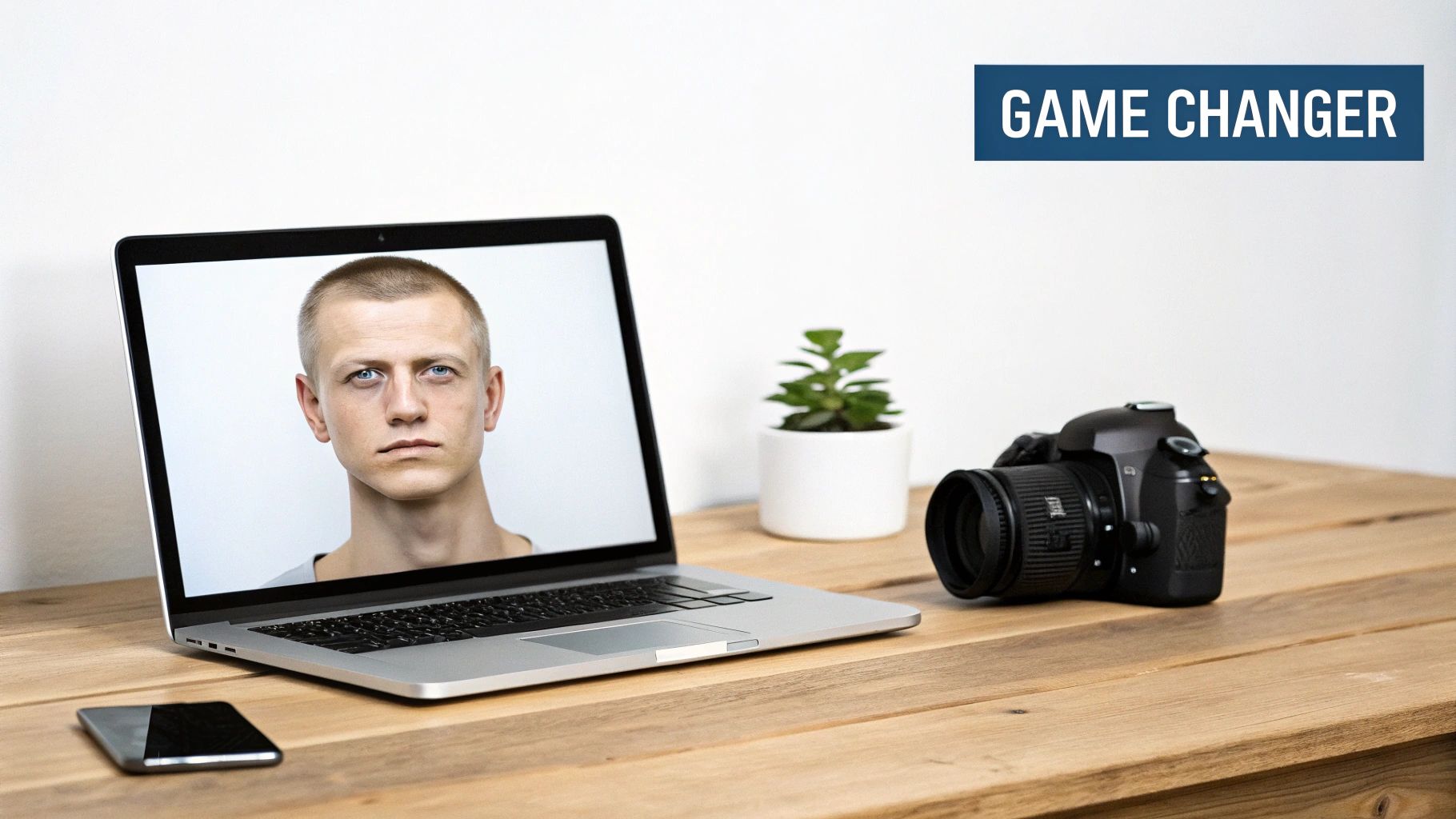 A collage of highly realistic AI-generated photos of different people, showcasing diverse ethnicities and styles.