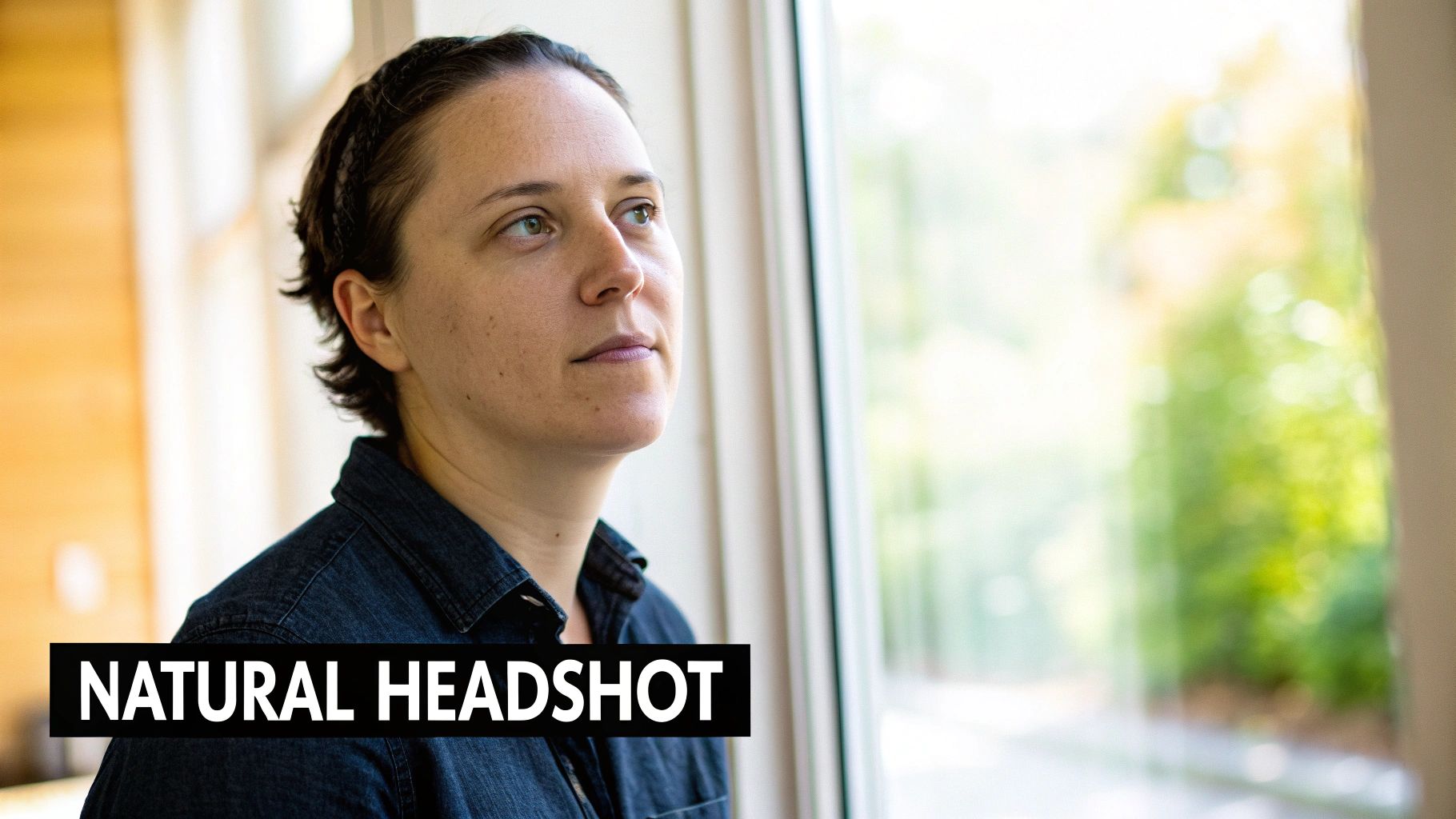 Clear Headshot with Natural Lighting