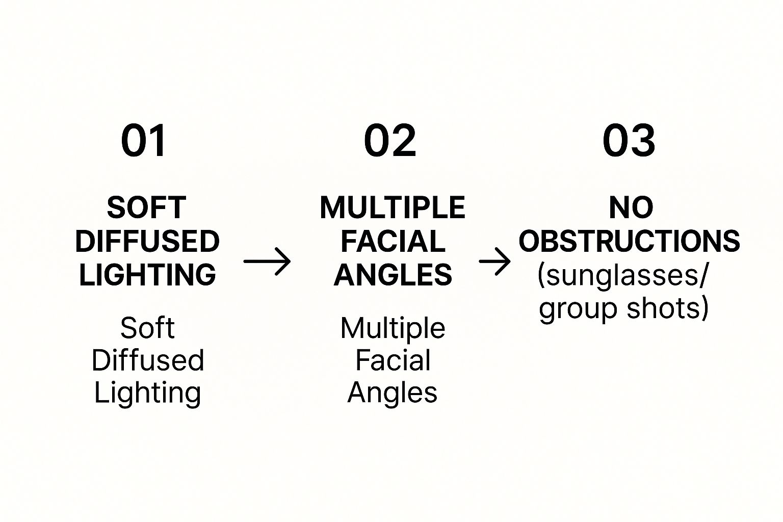 Infographic about ai avatar generator from photo