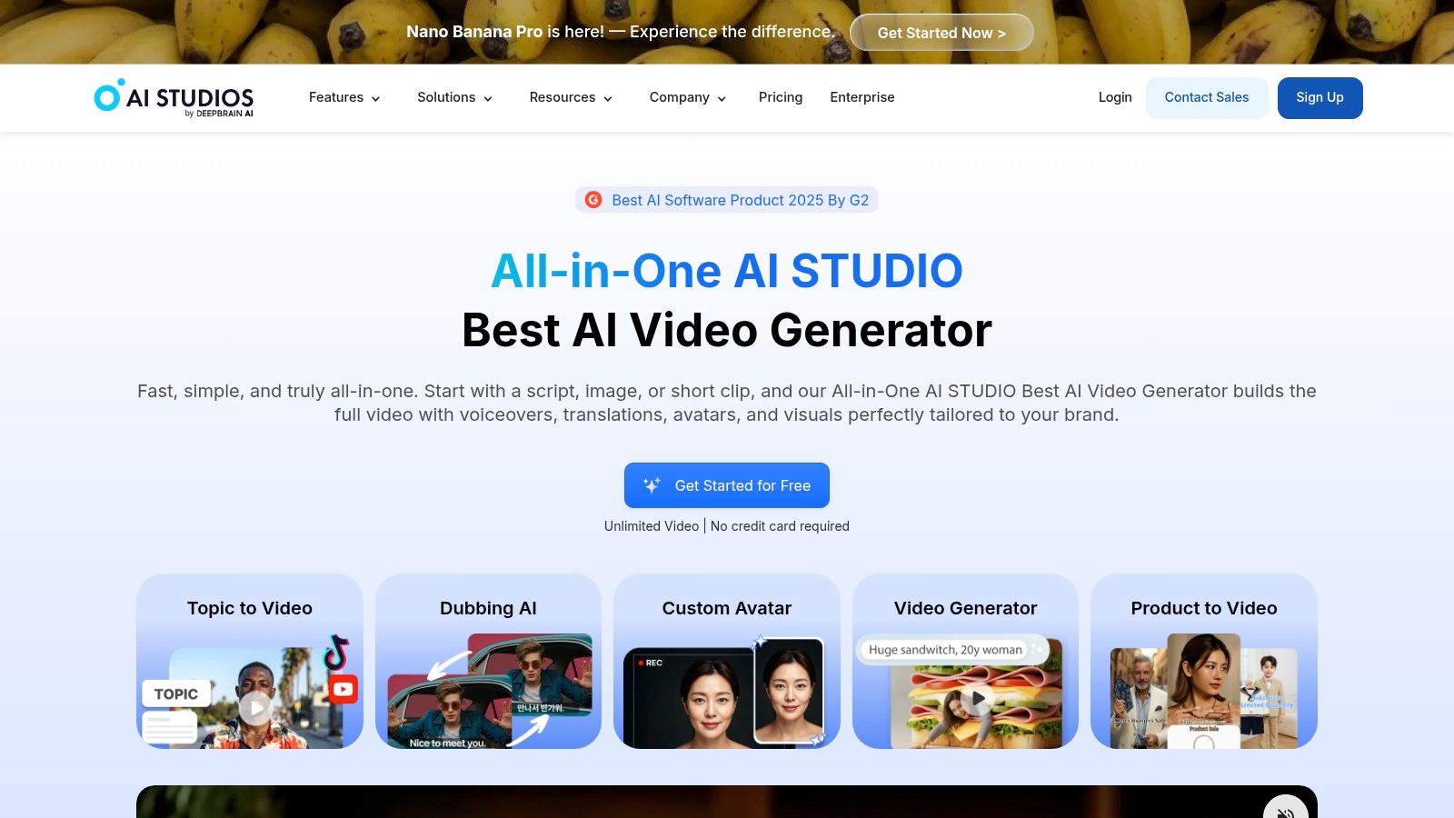Deepbrain AI — AI Studios