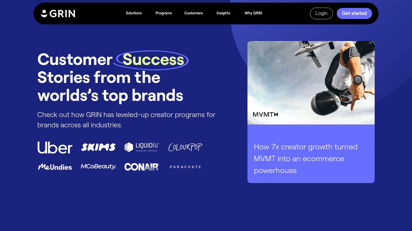 GRIN (Creator Management Platform) – Case Studies + Pricing Overview