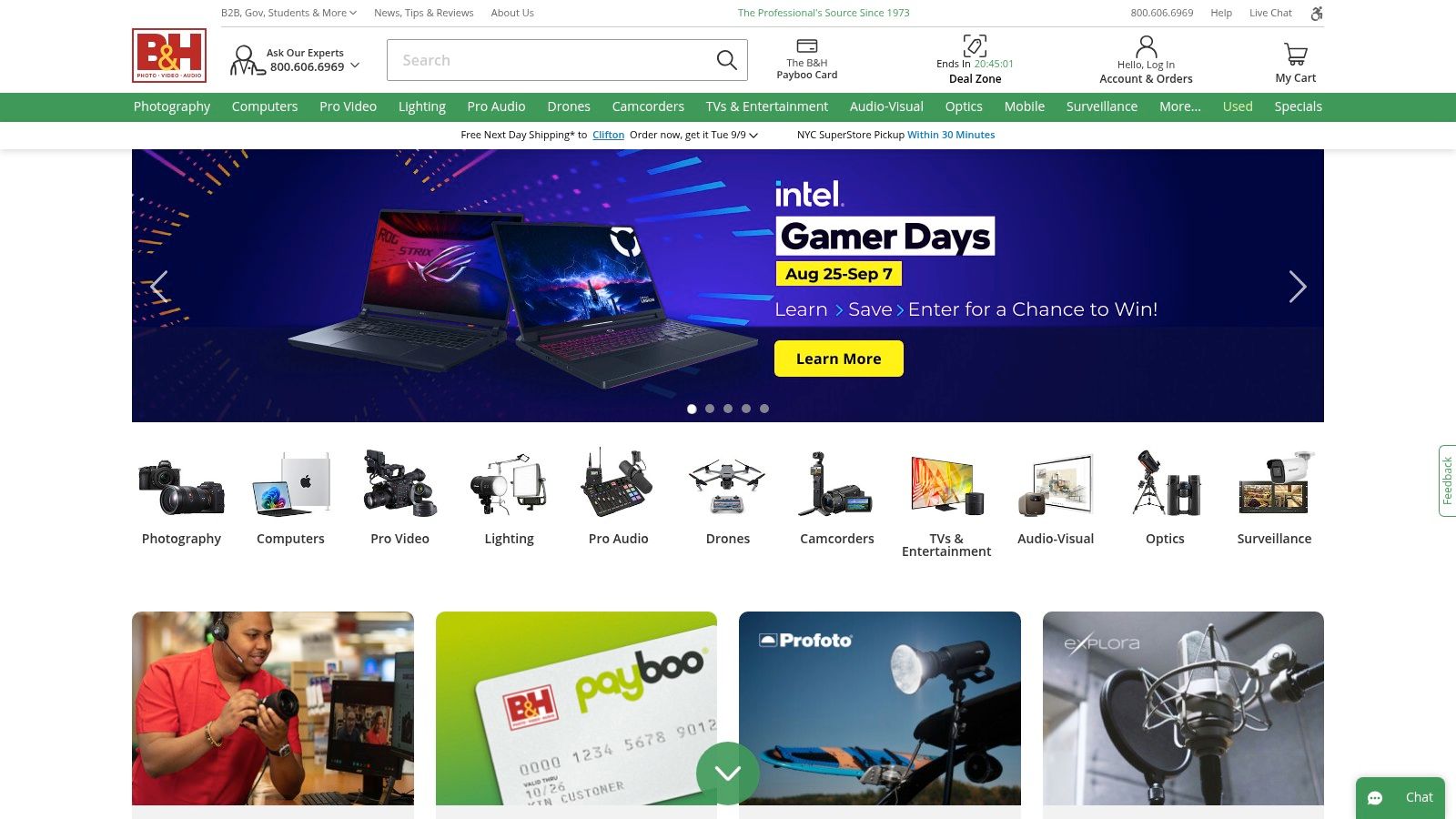 B&H Photo Video