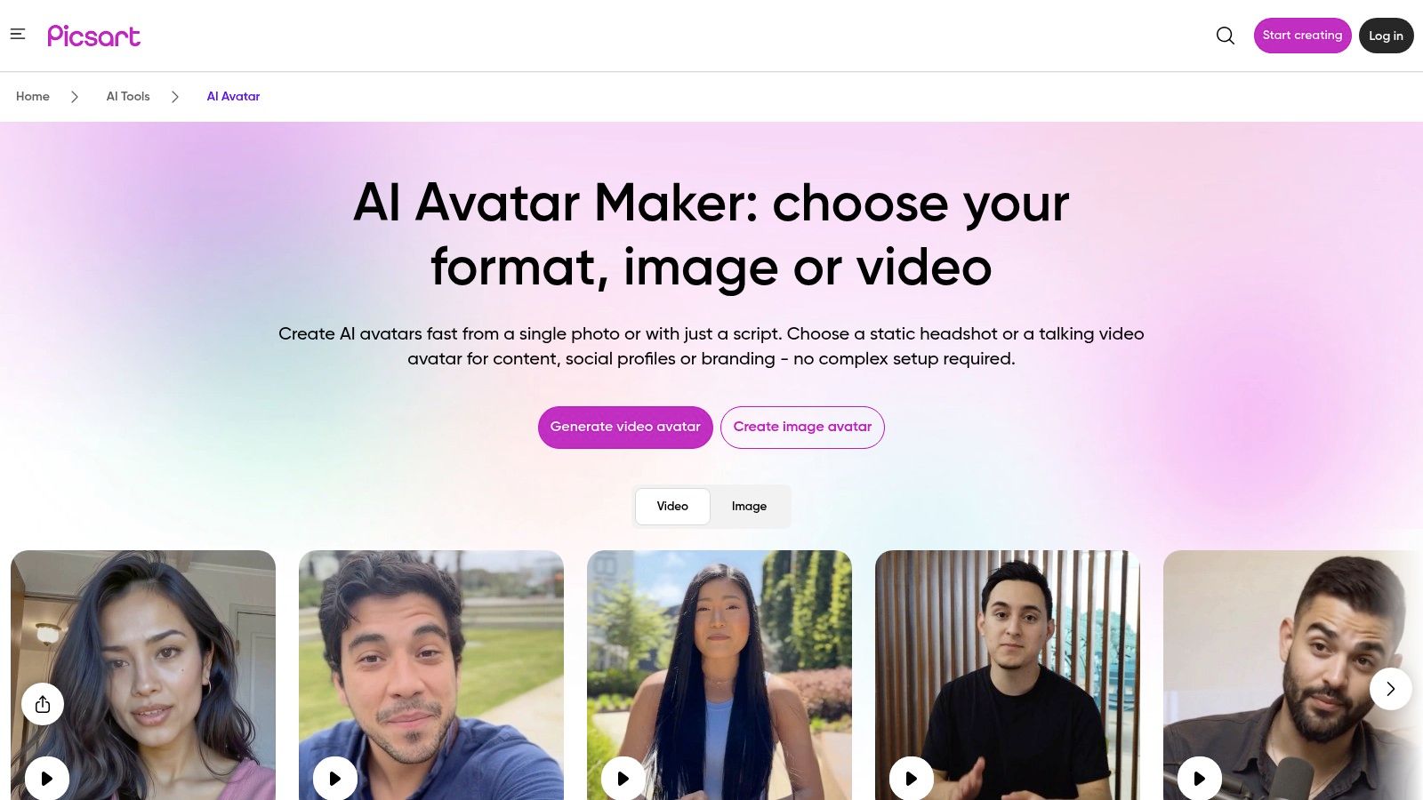 Picsart – AI Avatar
