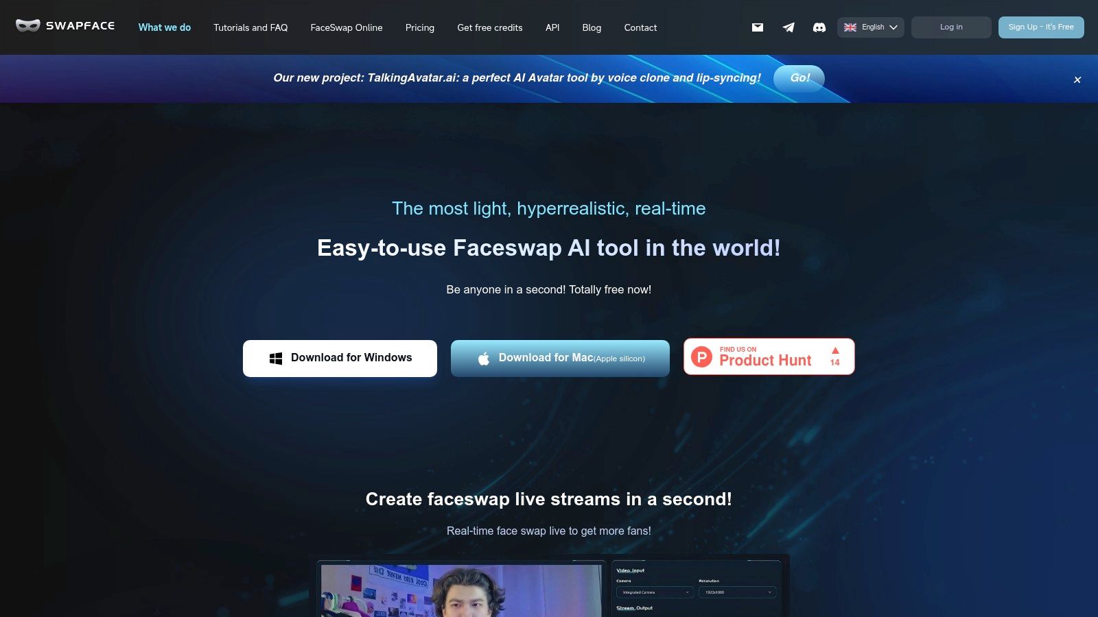 Swapface (desktop app)