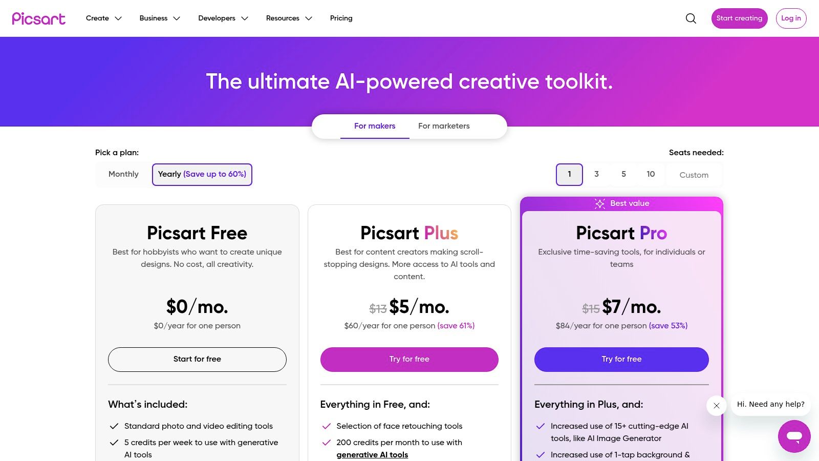 Picsart AI Image Generator