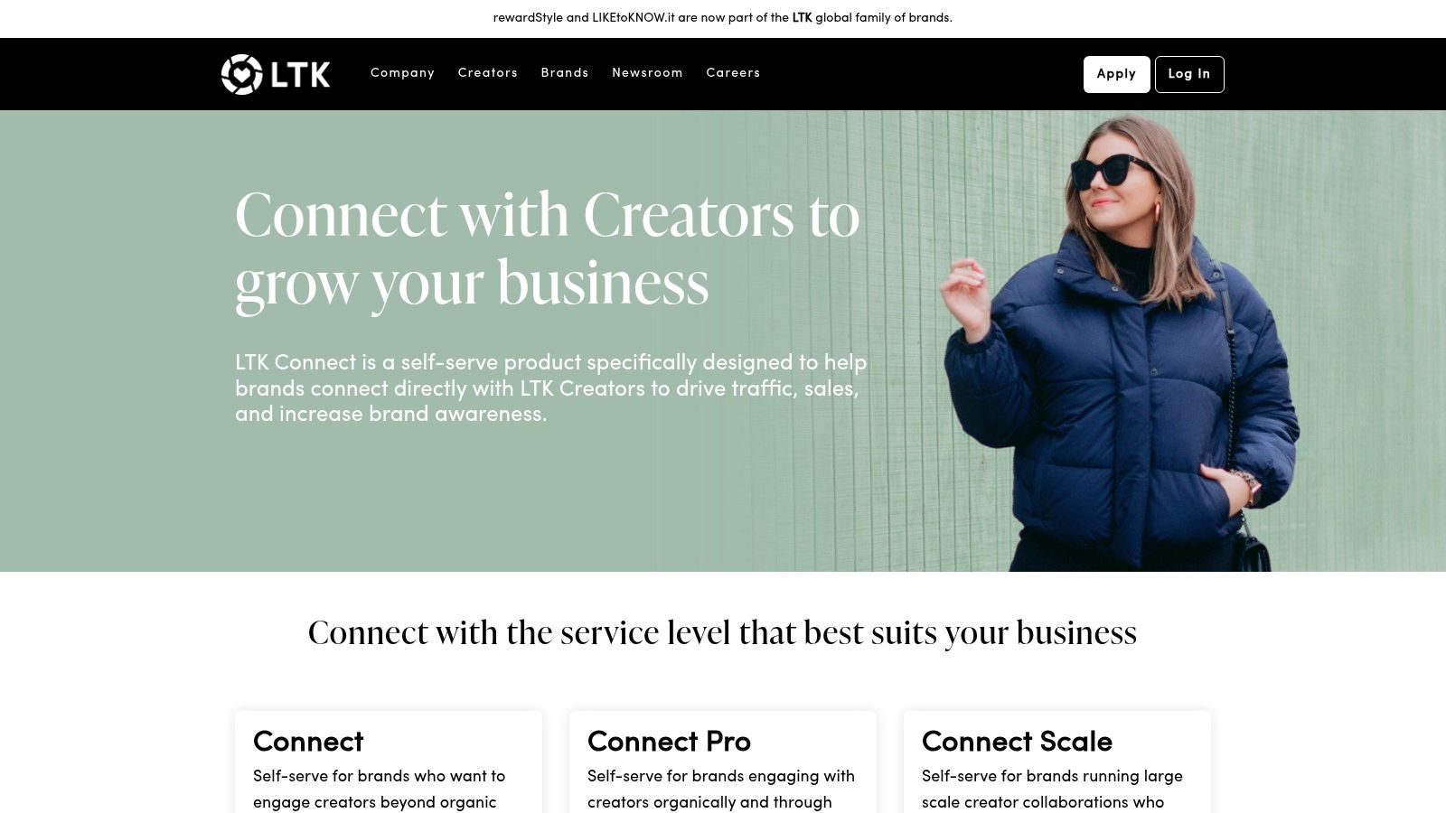 LTK Connect (formerly rewardStyle)