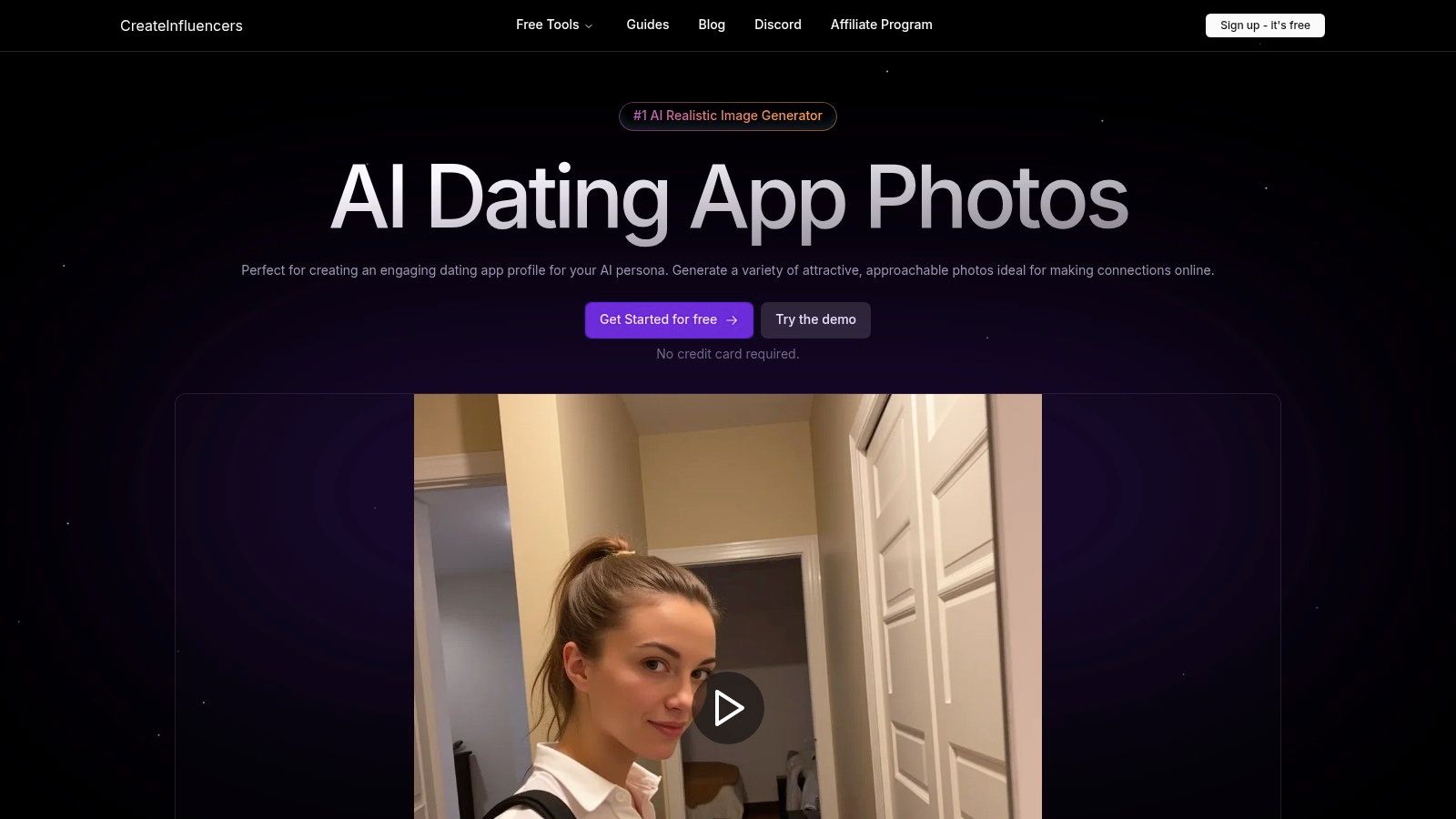 AI Dating App Photos