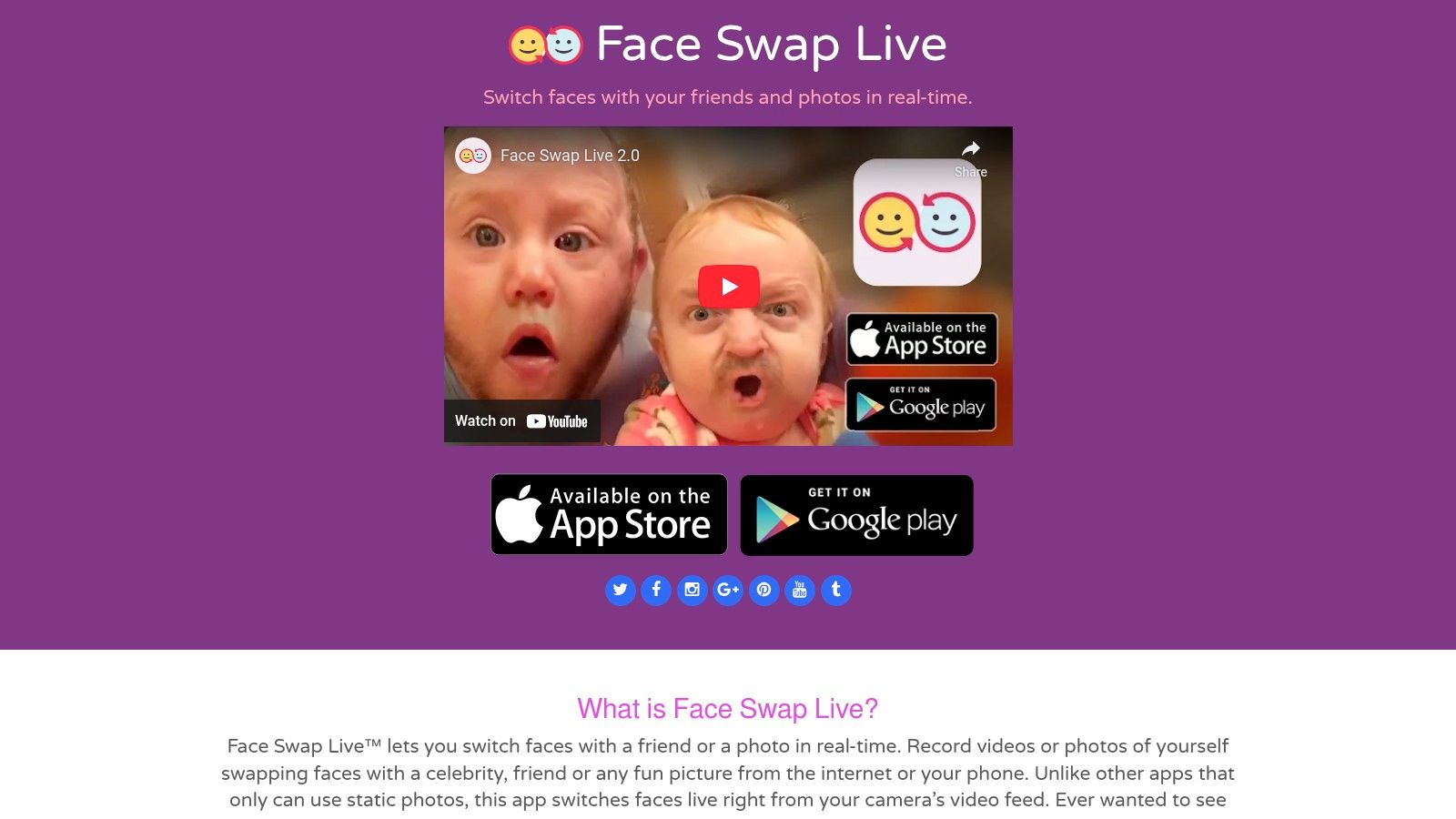Face Swap Live