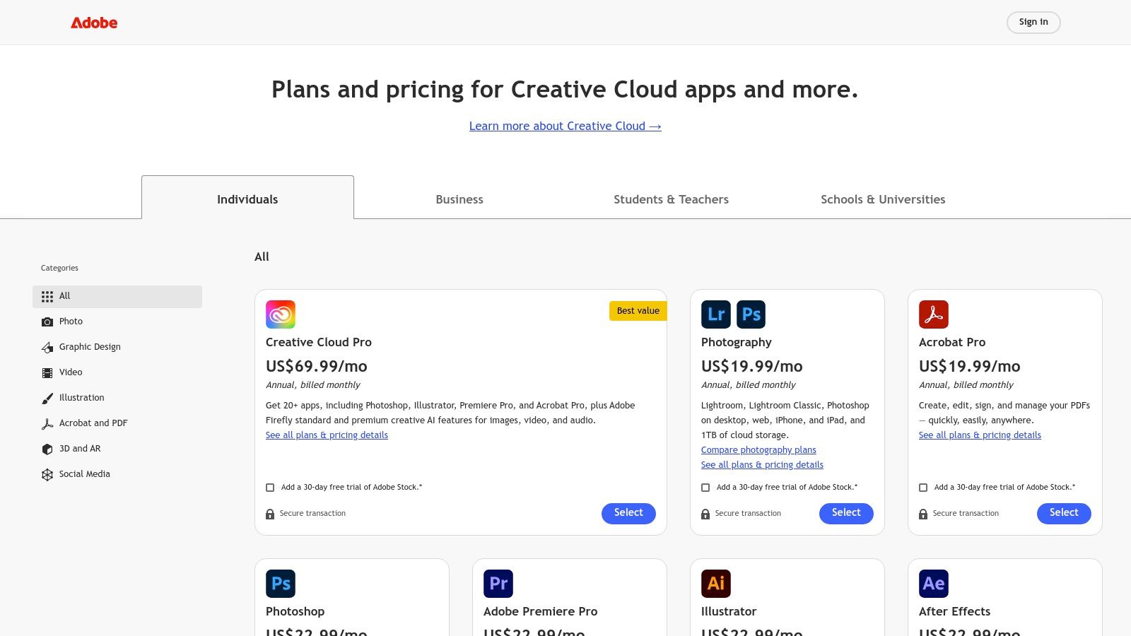 Adobe Creative Cloud