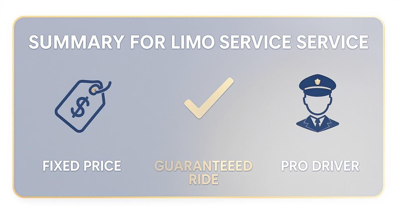 Infographic about limo service chicago airport