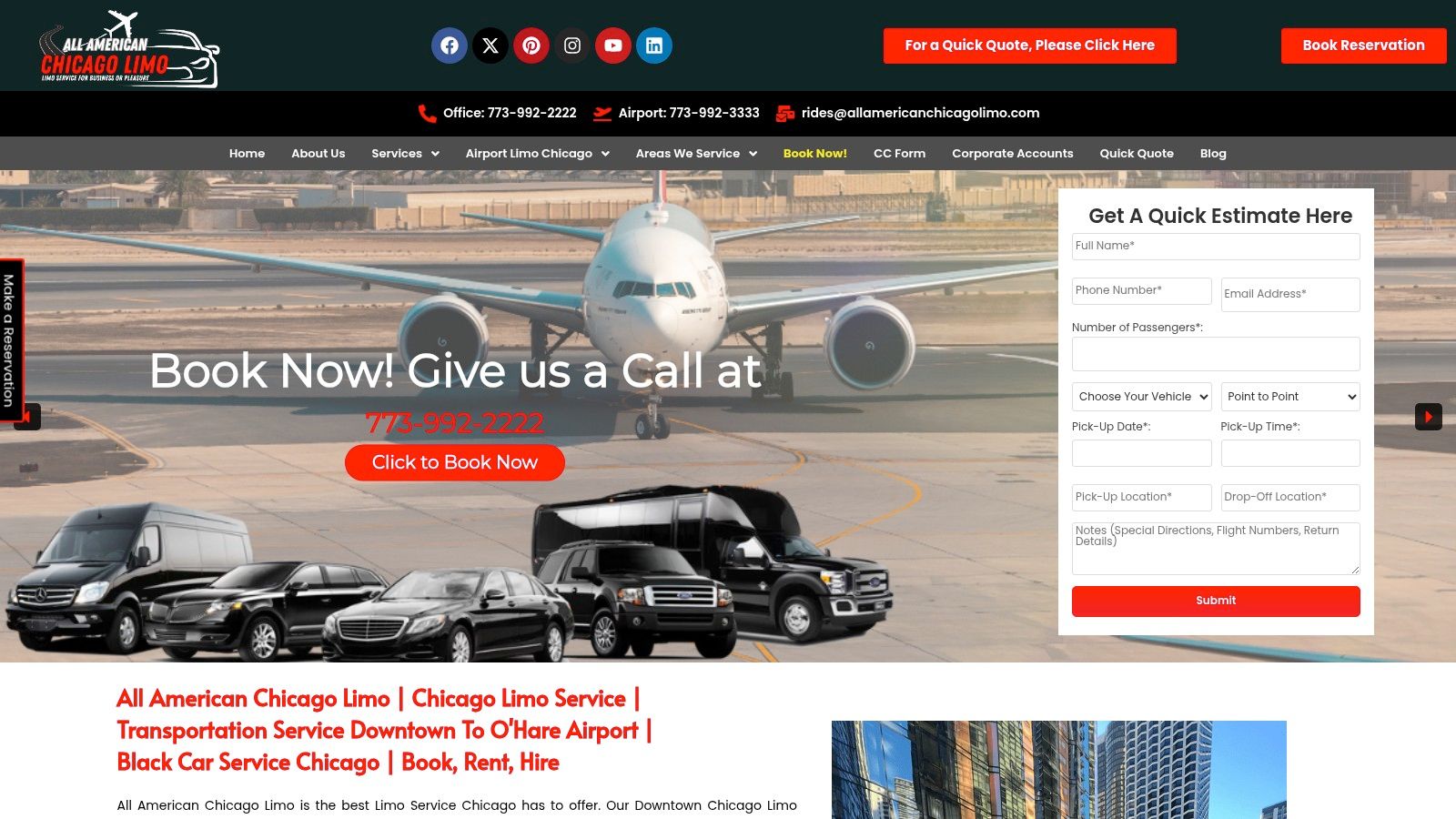 All American Limousine (Downtown Chicago)