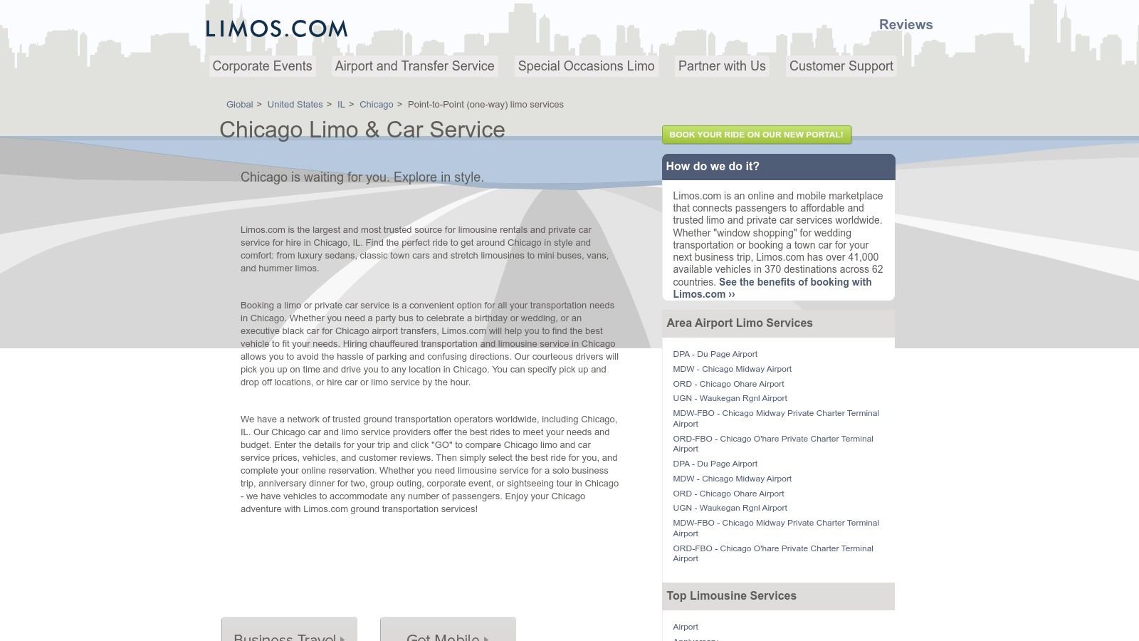 Limos.com (Chicago marketplace)