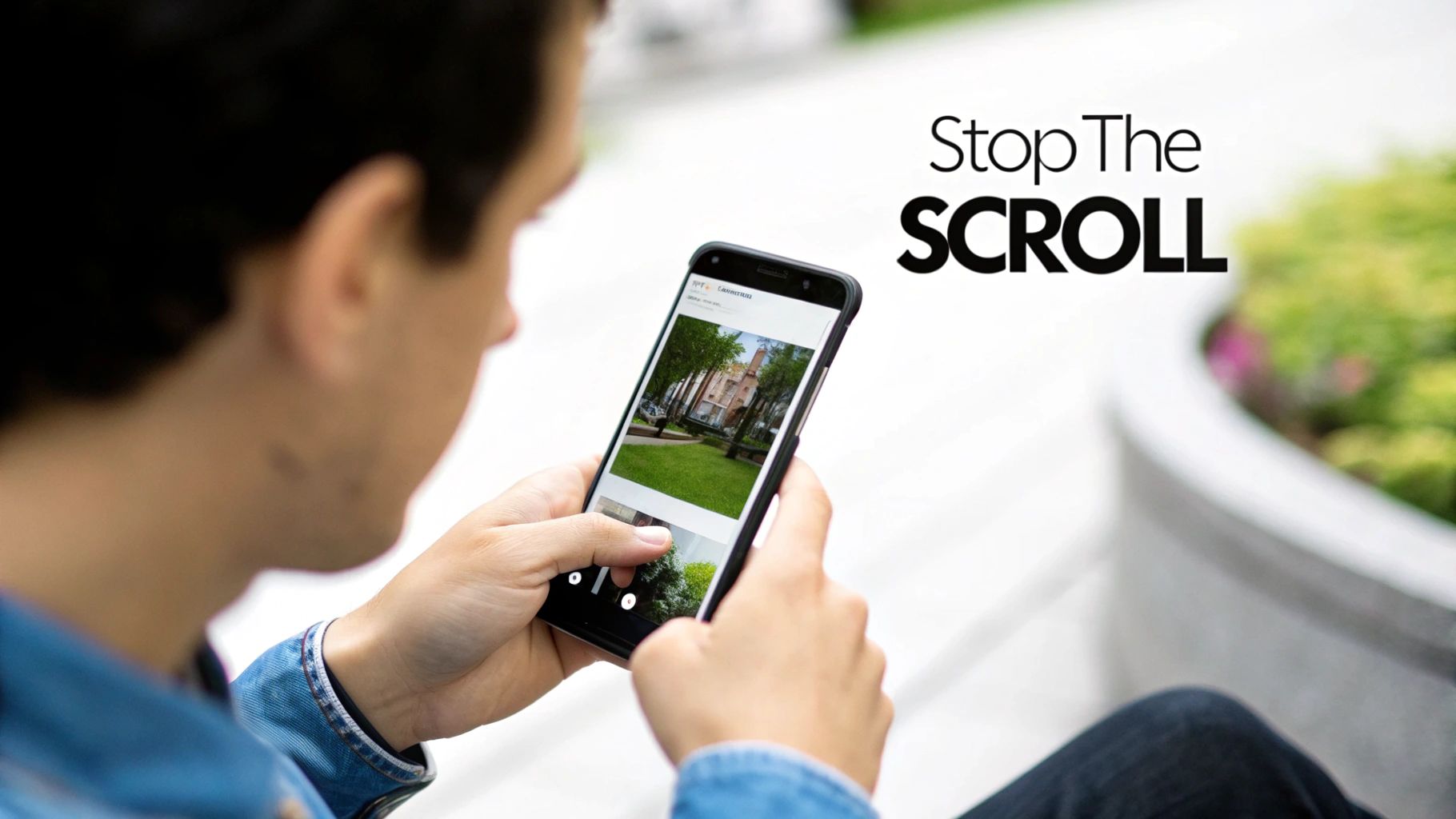 Woman writing a script for advertising in a notebook
