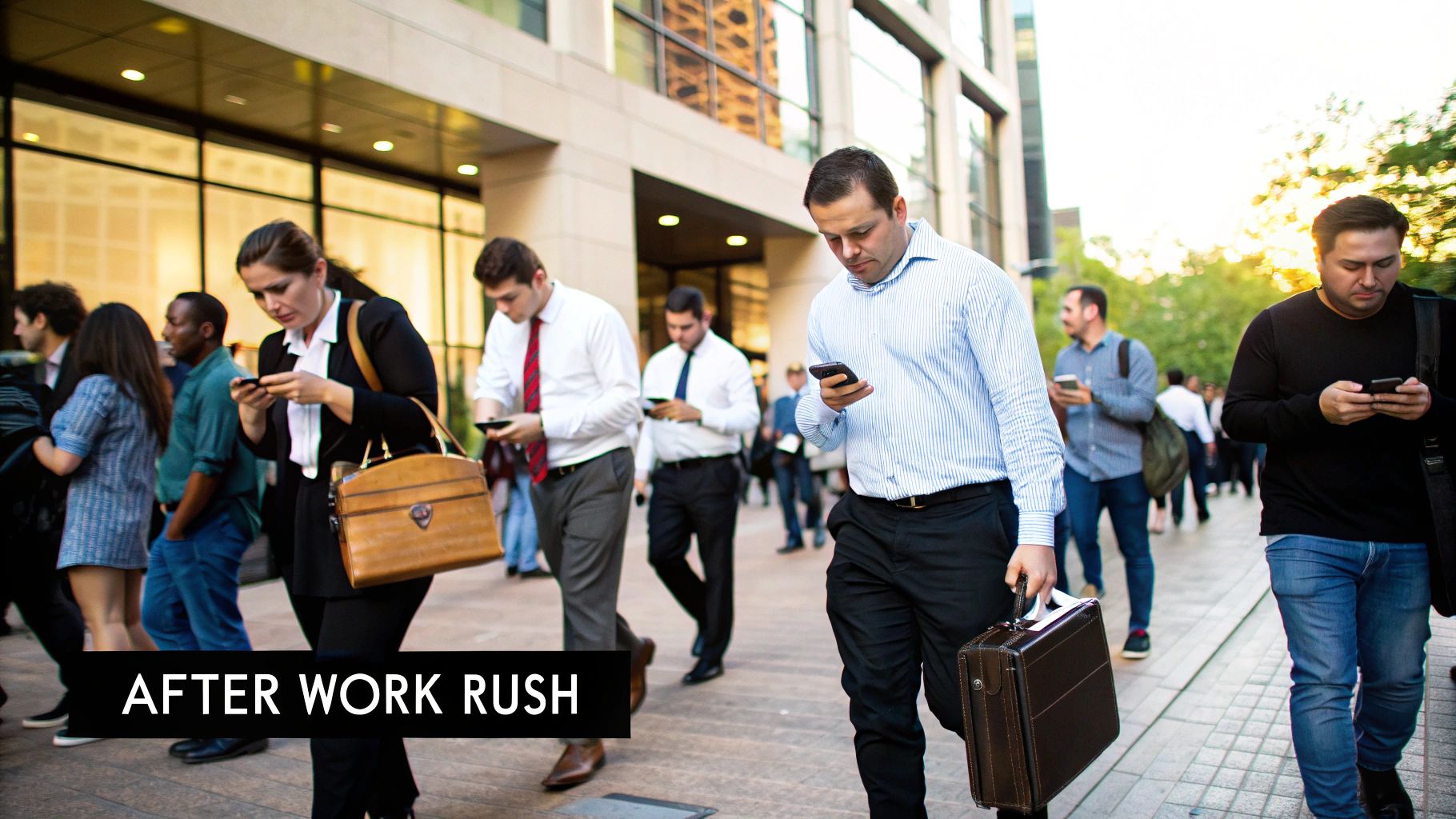 3-6 PM After School/Work Rush