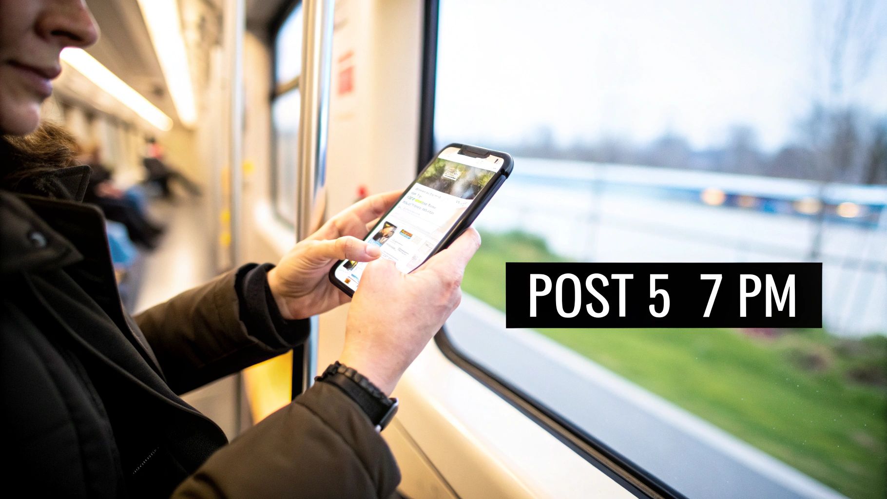 Instagram Evening Posting (5-7 PM)