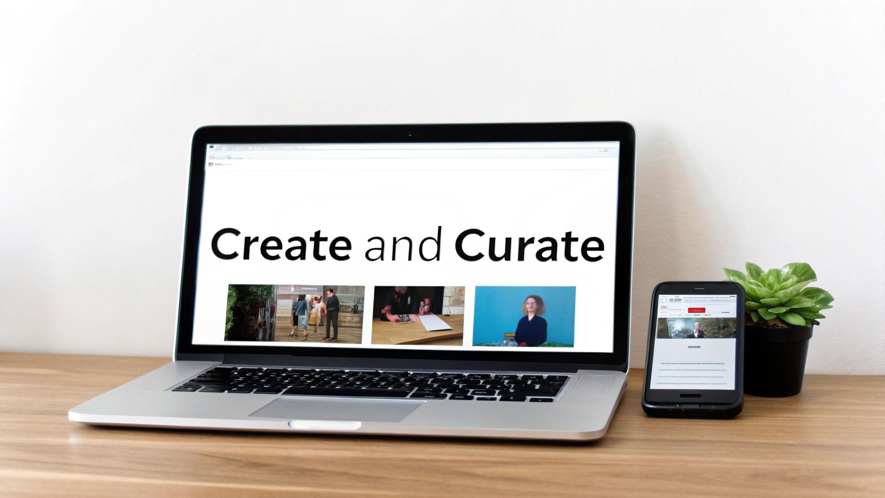 A person holding a smartphone, capturing a video for social media, with various app icons floating around them.