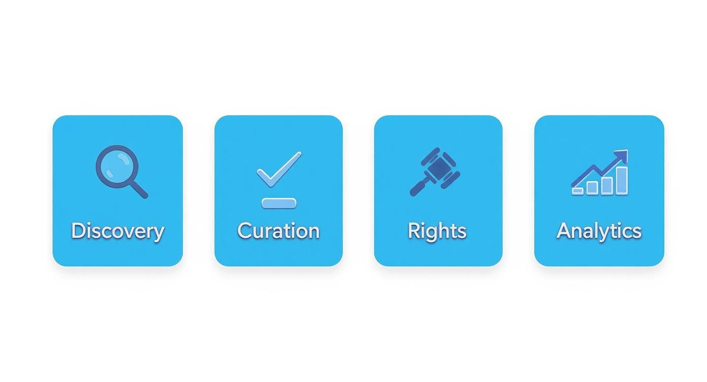 Infographic about best ugc platforms