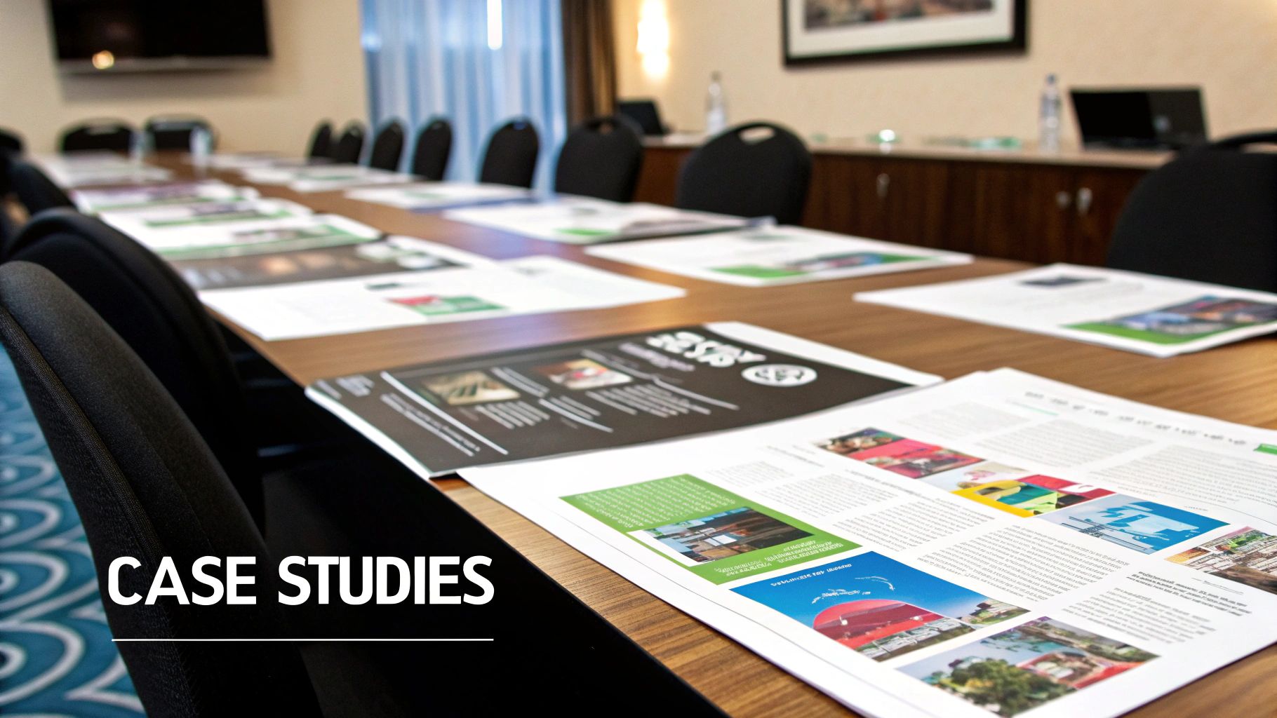 A graph showing a steep upward trend labeled 'ROI' with an AI-related icons in the background, symbolizing business growth from AI advertising.