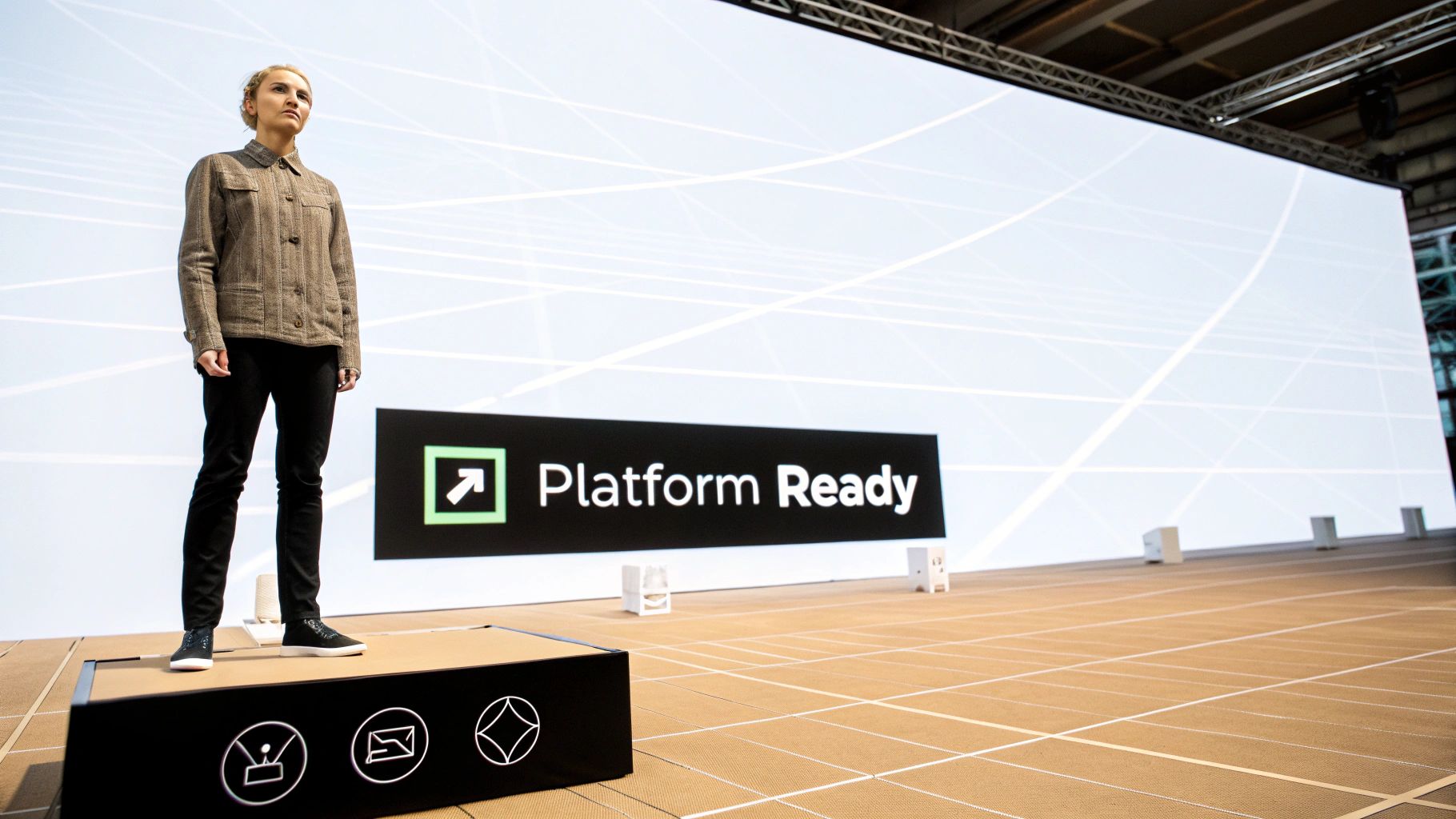 A 3D avatar being optimized on a computer screen for different gaming and social platforms