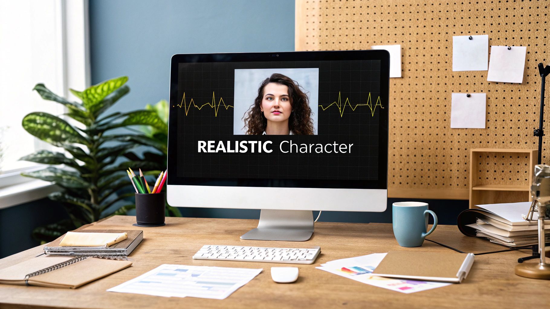 Create a Realistic Character with AI for Ads