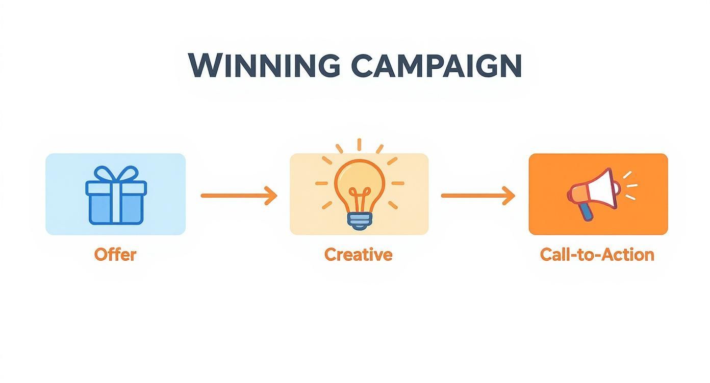 Infographic about what is direct response marketing