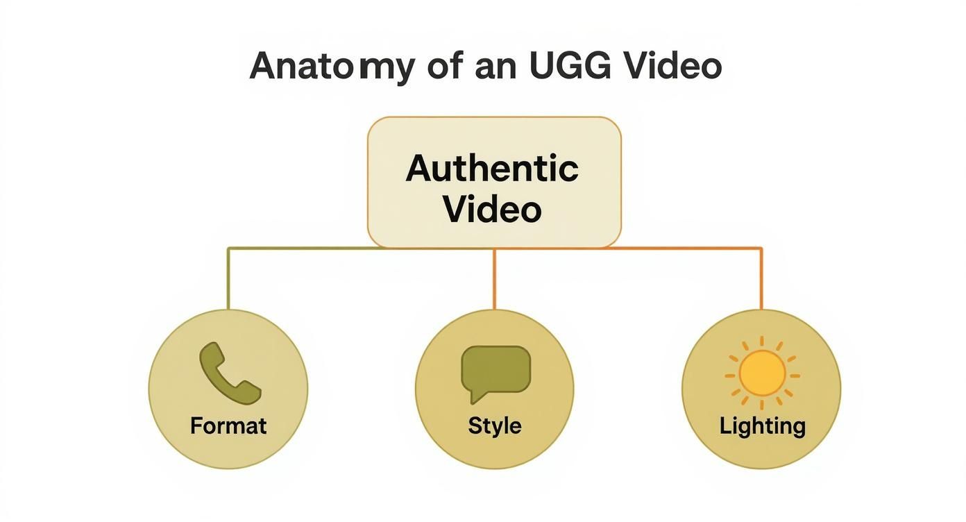 Infographic about ugc style video