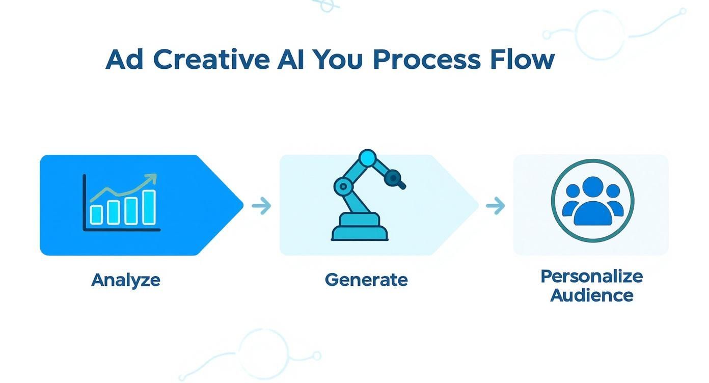 Infographic about ad creative ai