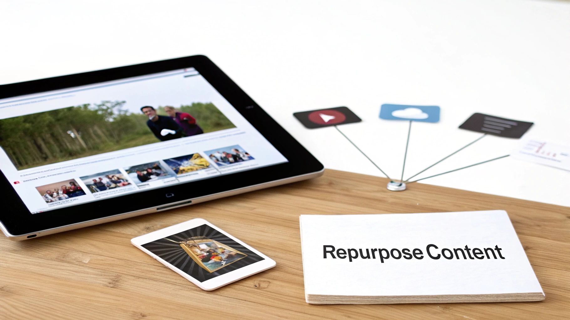 Repurposing and Content Atomization