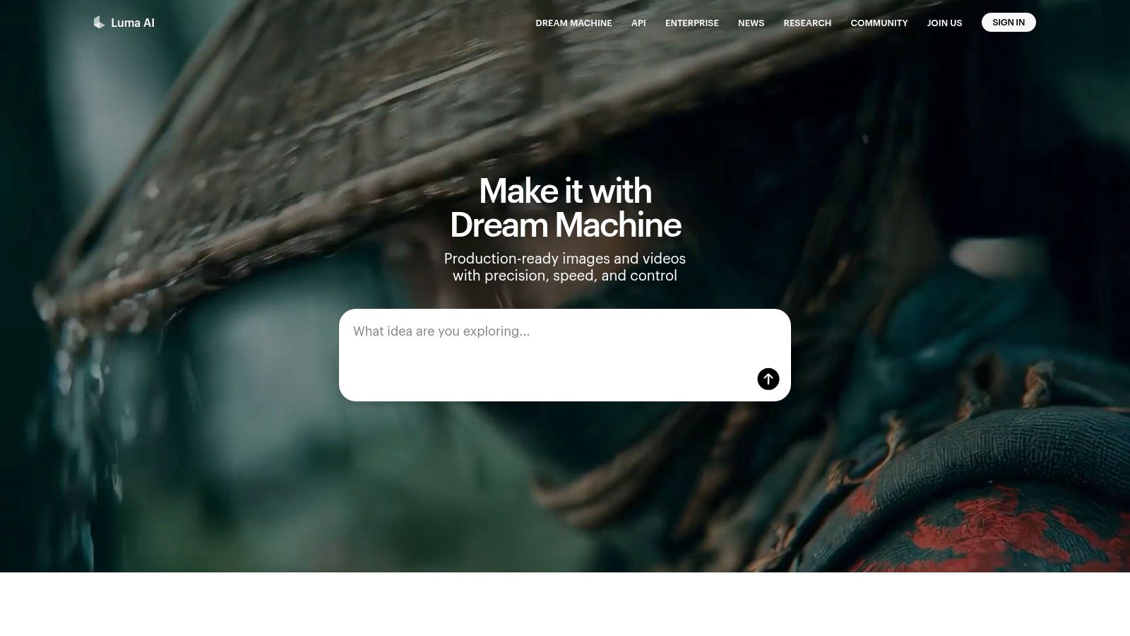 Luma AI (Dream Machine / Ray models)