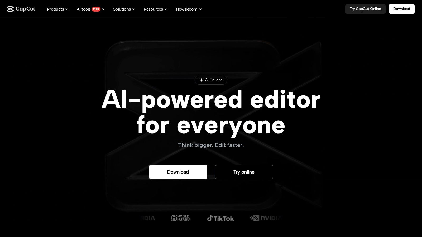 CapCut (including Commerce Pro)