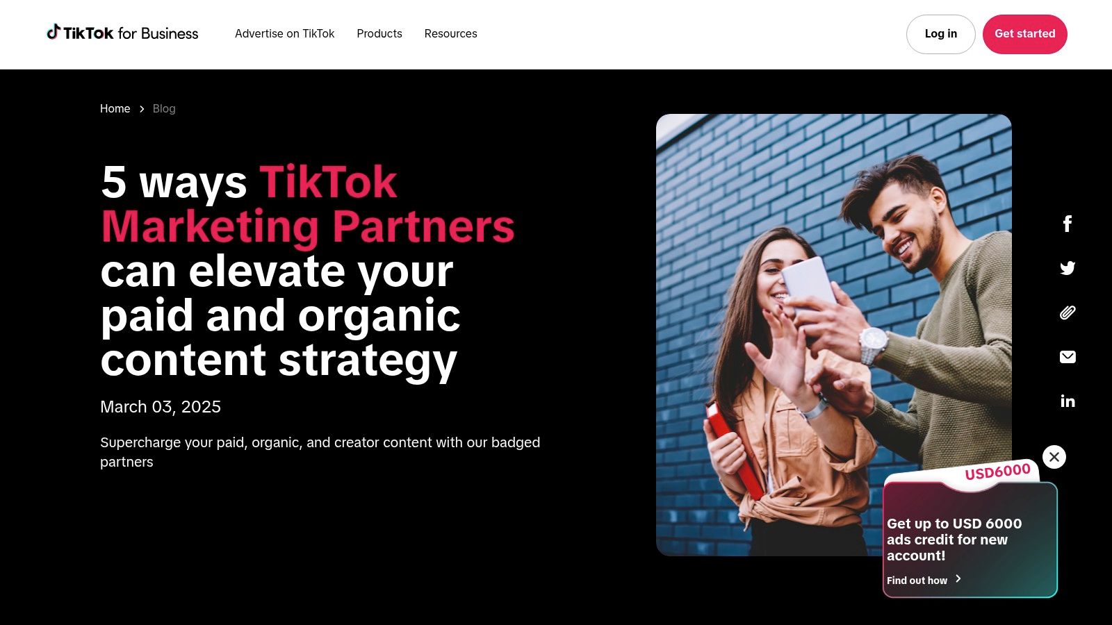 TikTok Marketing Partners (Content & Community Management)