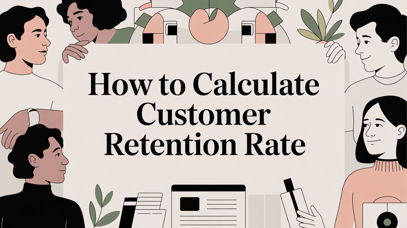 How to calculate customer retention rate